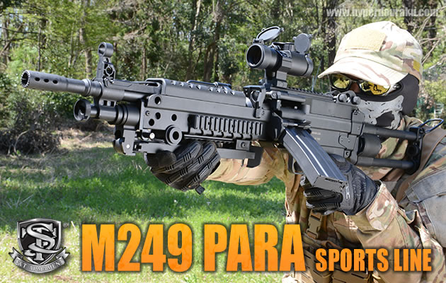 M249 PARA スポーツライン 電動ガン S&T エアガン レビュー