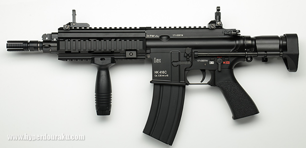 HK416C 左側面