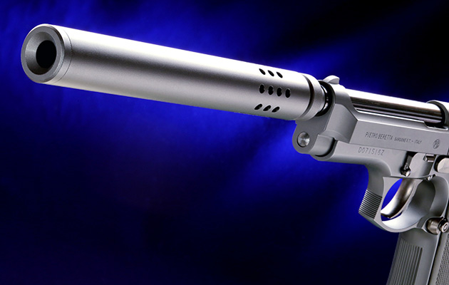 アルミ削り出しの専用アウターバレル