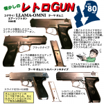 懐かしのレトロGUN ’80　コクサイ ラーマ・オムニ
