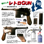 懐かしのレトロGUN ’80　フジミ モーゼルM712