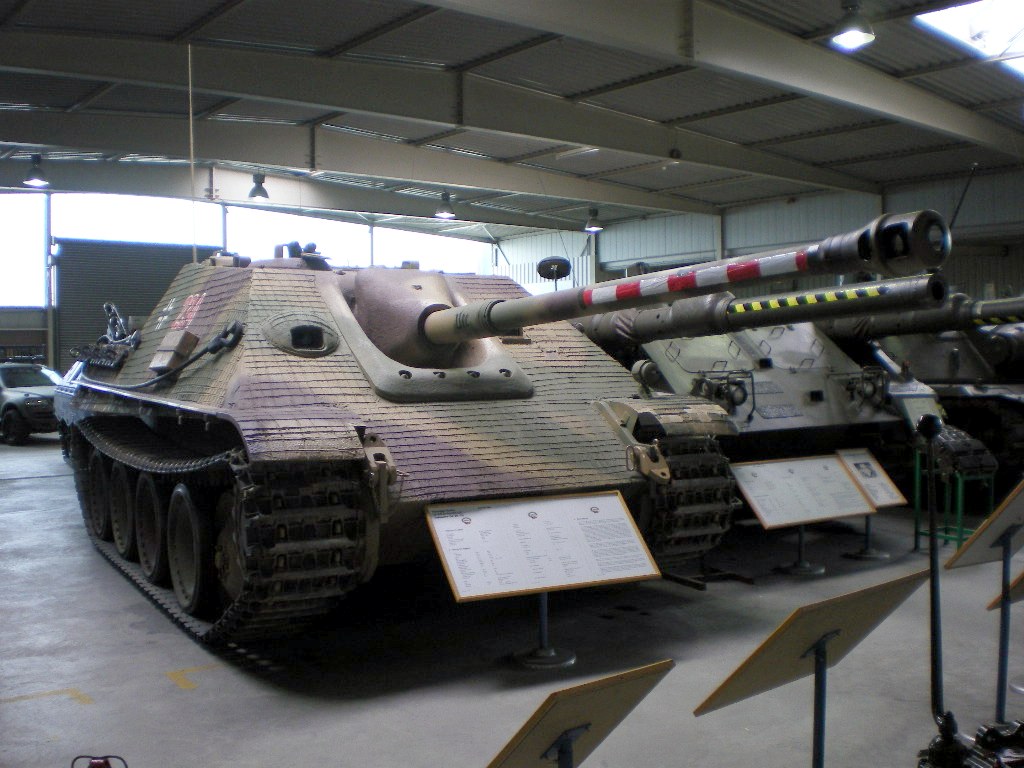 Picture of Jagdpanther at Wehrtechnische Studiensammlung in Koblenz, Germany