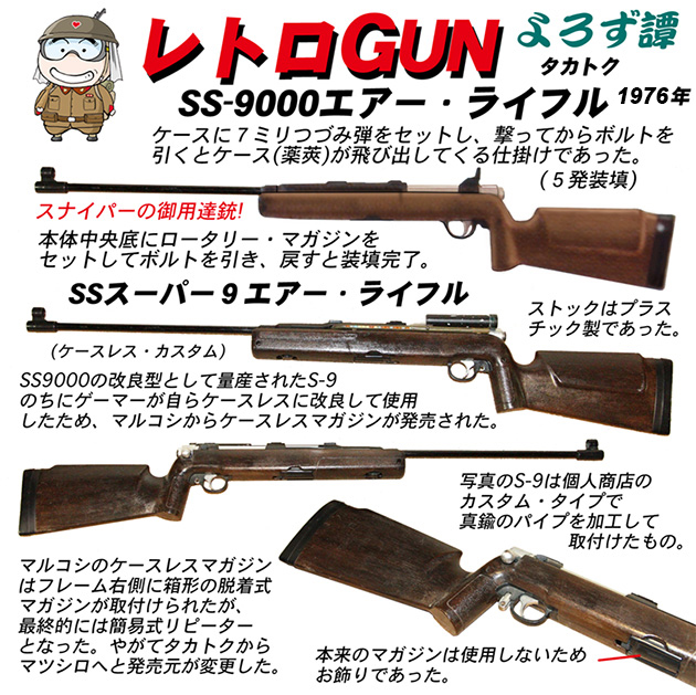 レトロGUN タカトク SS-9000 | ハイパー道楽の戦場日記