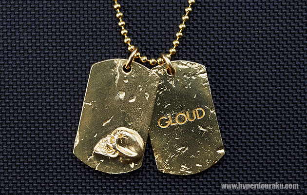 IDタグ-ペンダント-スカルSサイズ-プレーンタイプ2枚組