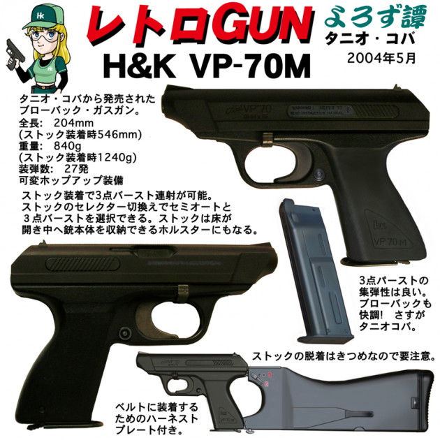 H＆K  VP-70M タニオコバ