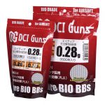 DCI Guns エイティア バイオBB弾の0.28gを販売停止および回収