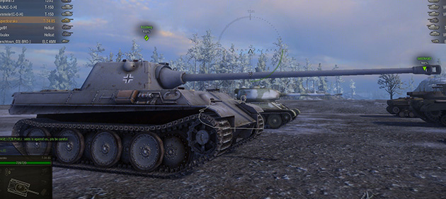 ドイツのパンター戦車