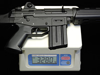 バイポッド取り外すと3,280g