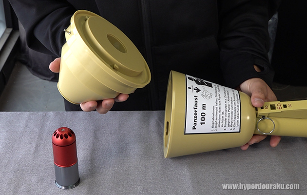 40mmグレネードカートを使用