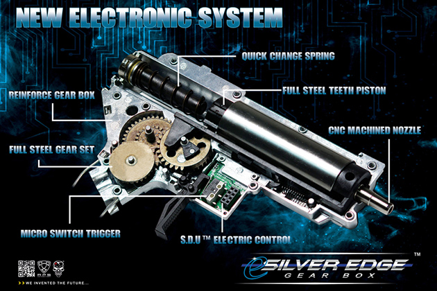 eSilver Edge SDU2.0電子トリガープログラマブルメカボックス