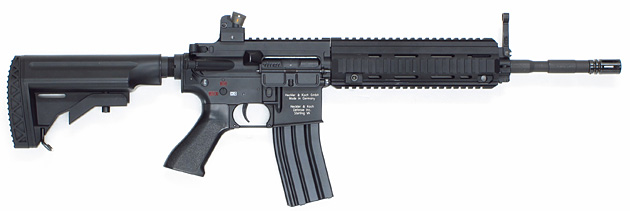 HK416 右側面