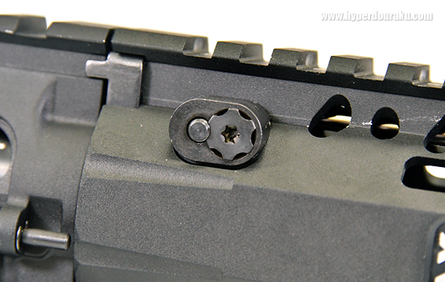 星形のスクリュー