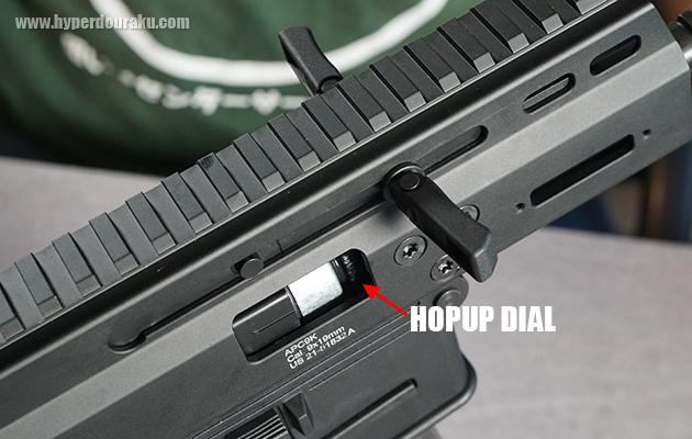 アンビのチャージングハンドル