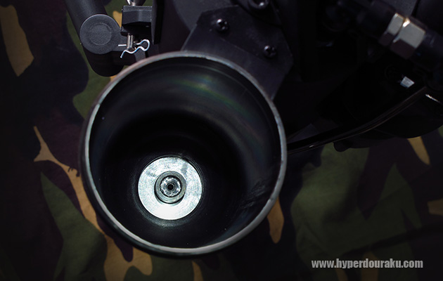 ガスタンクにはゴムパッキン