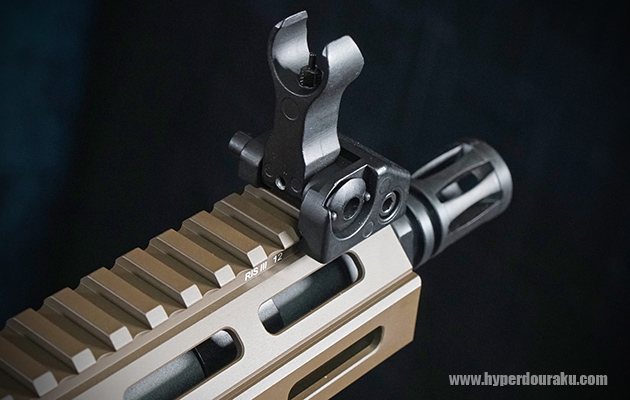 フリップアップフロントサイト