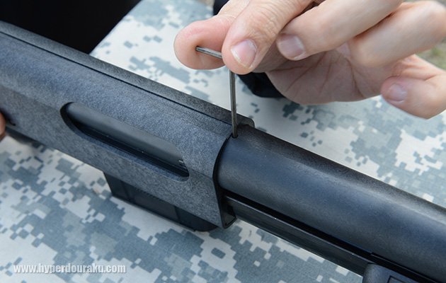 ホップアップの調整