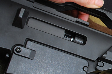 バレル同軸式のホップアップダイヤル