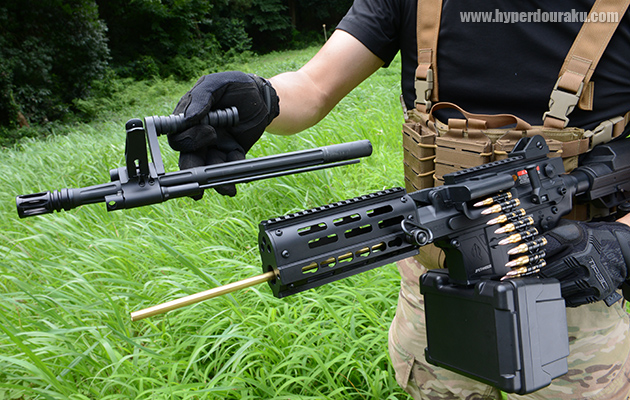 アウターバレルを簡単に着脱