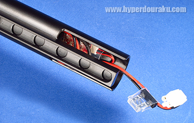 ストックパイプ内に電子回路