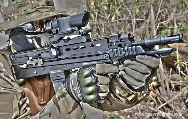 L85は0.2gBB弾で適正に調整