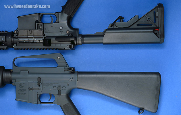 固定ストックの長さ