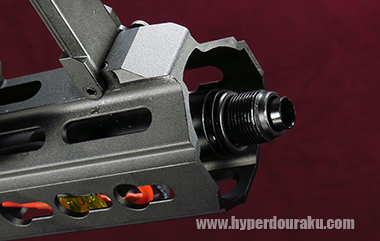 インナーバレルの露出