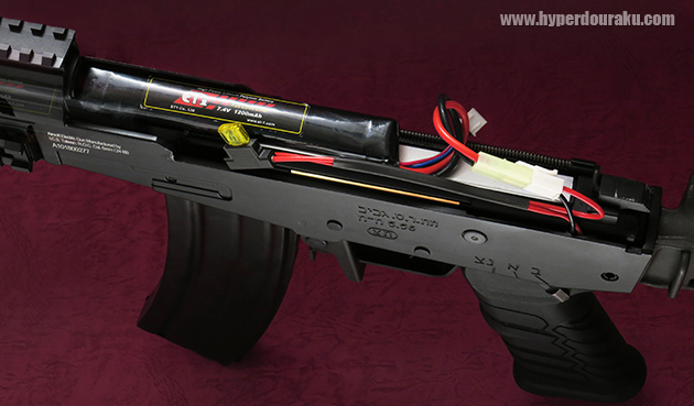 ステックタイプのバッテリー