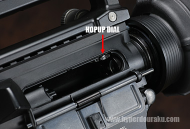 可変ホップアップ機構