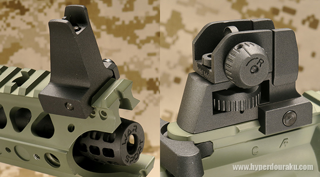 フロントサイト　リアサイト