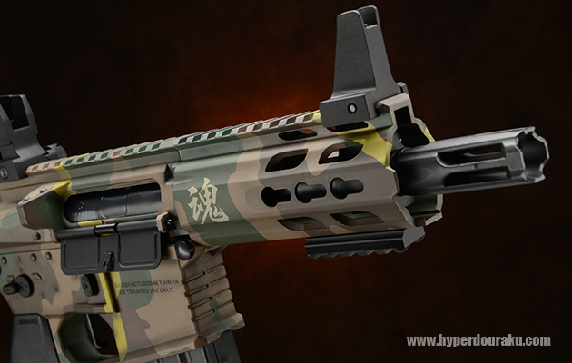 ハンドガードはキーモッド対応