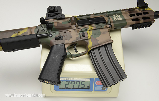 実測重量は2,775g