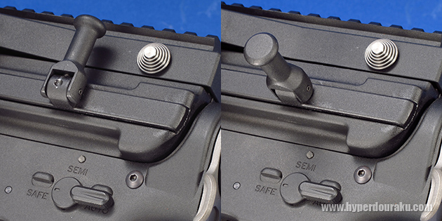 チャージングハンドル