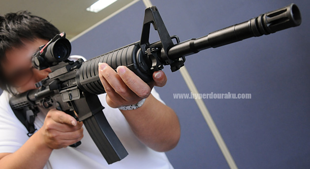 G&PのACOGスコープ装着