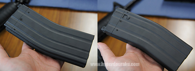 マガジンは亜鉛ダイキャスト製