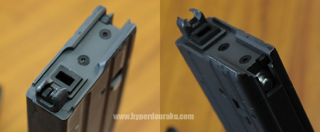 マガジンのリップ部分