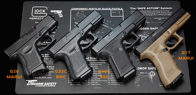 KSC  G19C ストレートフレイム HW　限定生モデル