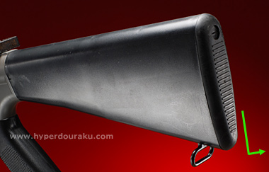 ストック　バット部はゴム