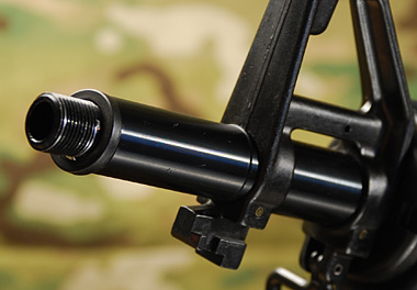 フラッシュハイダー取り外し