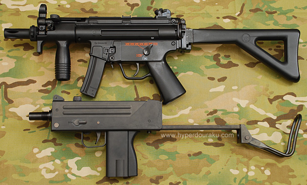MP5クルツPDWとの大きさ比較