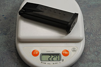 マガジン単体での重量は227g