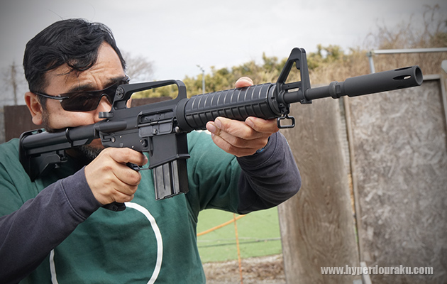 XM177E2 電動ガンEVOLT カスタム MS FACTORY エアガン レビュー
