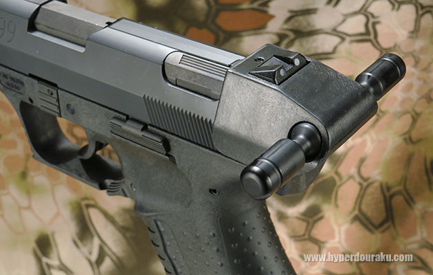 リアサイトに被せるだけ