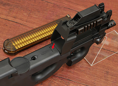 レシーバーロックボタン