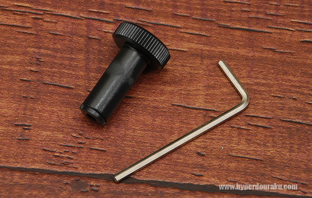 付属のアジャストツール