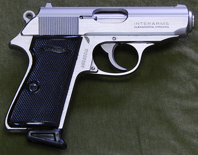 INTERARMS PPK/S .32 ACP 右側面