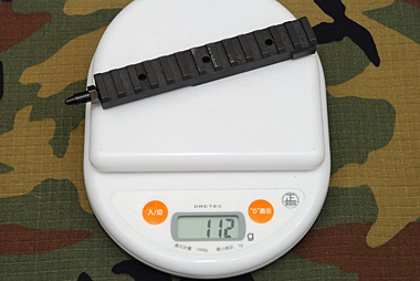 マウントベース重量112g