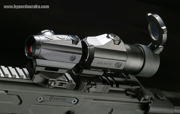 ROMEO４Hドットサイト + JULIET４マグニファイア