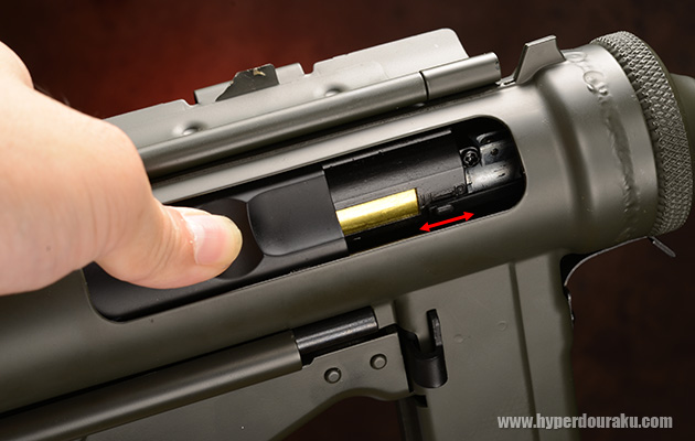 可変ホップアップの調節レバー