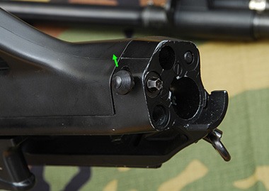 バレルロックボタン