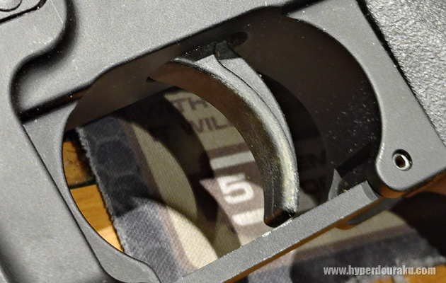 白錆した純正トリガー